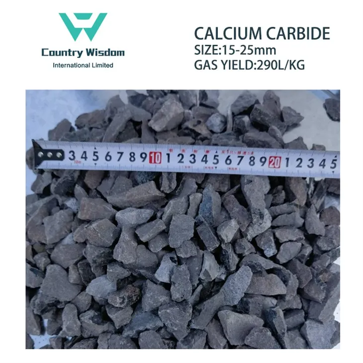 Chinese Manufacturer 15-25mm Calcium Carbide CAS 75-20-7