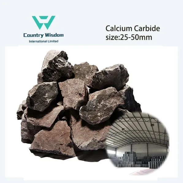 Good Quality Calcium Carbide/ Cac2 Manufacturer 25-50mm