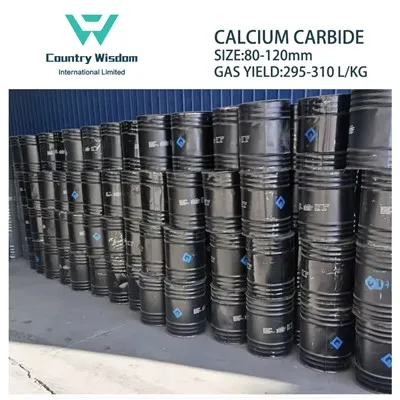 Calcium Carbide 80-120mm Gas Yield 295/Kg 50kg 100kg